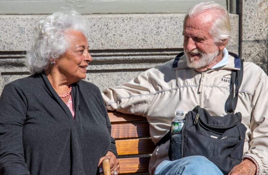 Photo Elderly couple